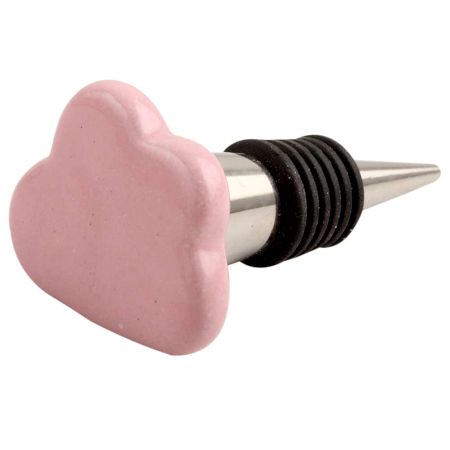Pink Cloud Ceramic Wine Stopper 